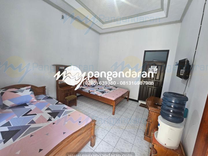 Tampilan Standar AC 2 Bed Pondok Amelia Pangandaran