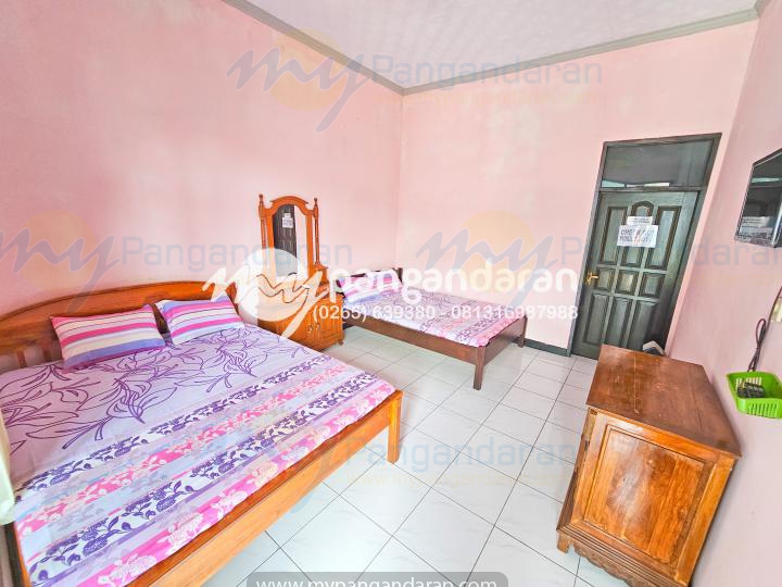  Tampilan Standar AC 2 Bed Pondok Amelia Pangandaran