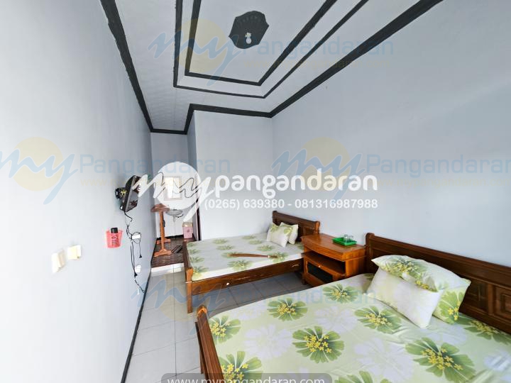  Tampilan Standar AC 2 Bed Pondok Amelia Pangandaran